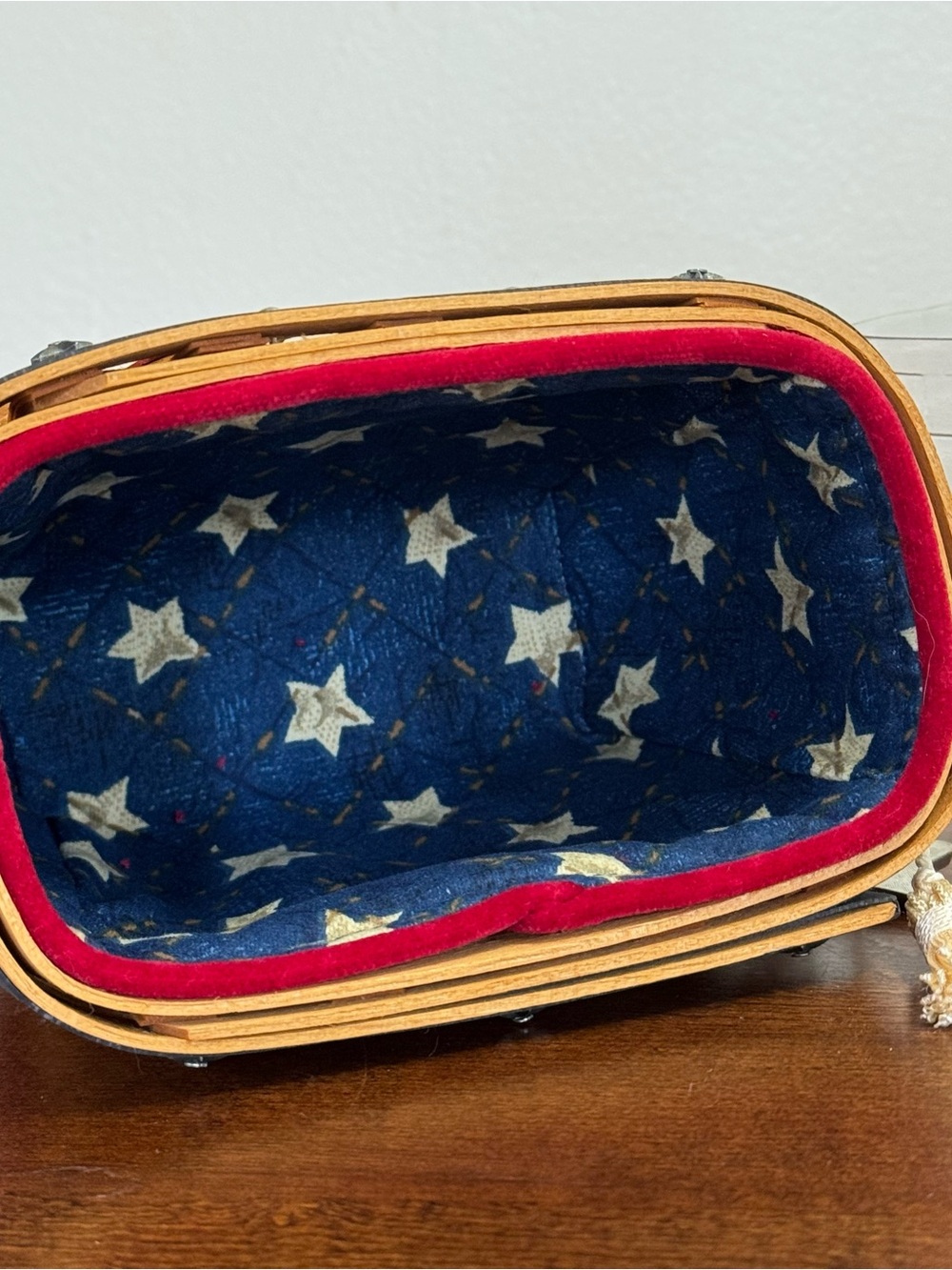 Longaberger Inaugural Basket FAMILY Signed American Patriotic Decor 2001 Retired - Picture 6 of 9